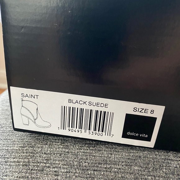 Dolce Vita Saint Suede Ankle Boots - Picture 7 of 7